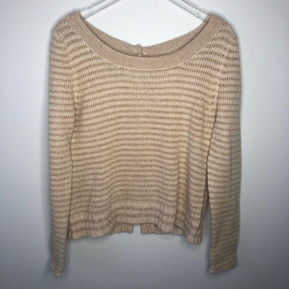 Anthropologie Charlotte Tarantola Lurex Sweater L - Picture 8 of 8